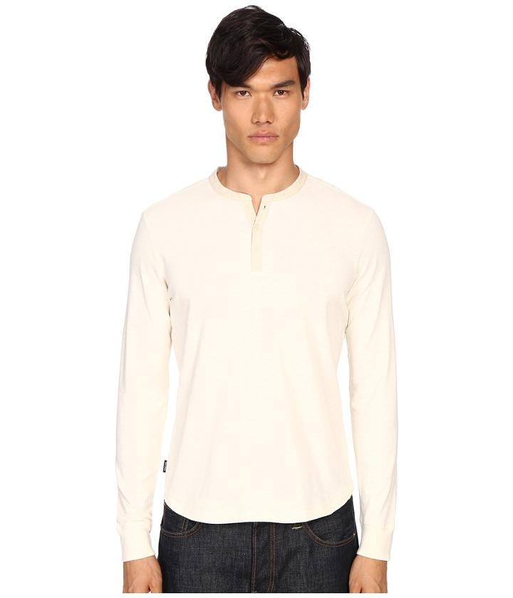 Jack Spade - Woven Placket Henley