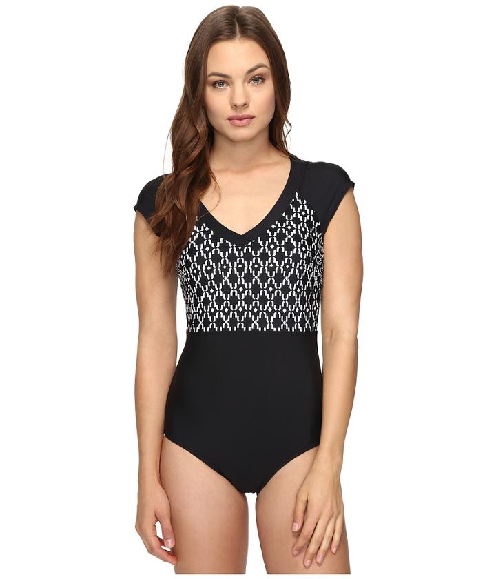 Athena - Marina Cap Sleeve One-piece