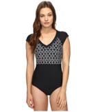 Athena - Marina Cap Sleeve One-piece