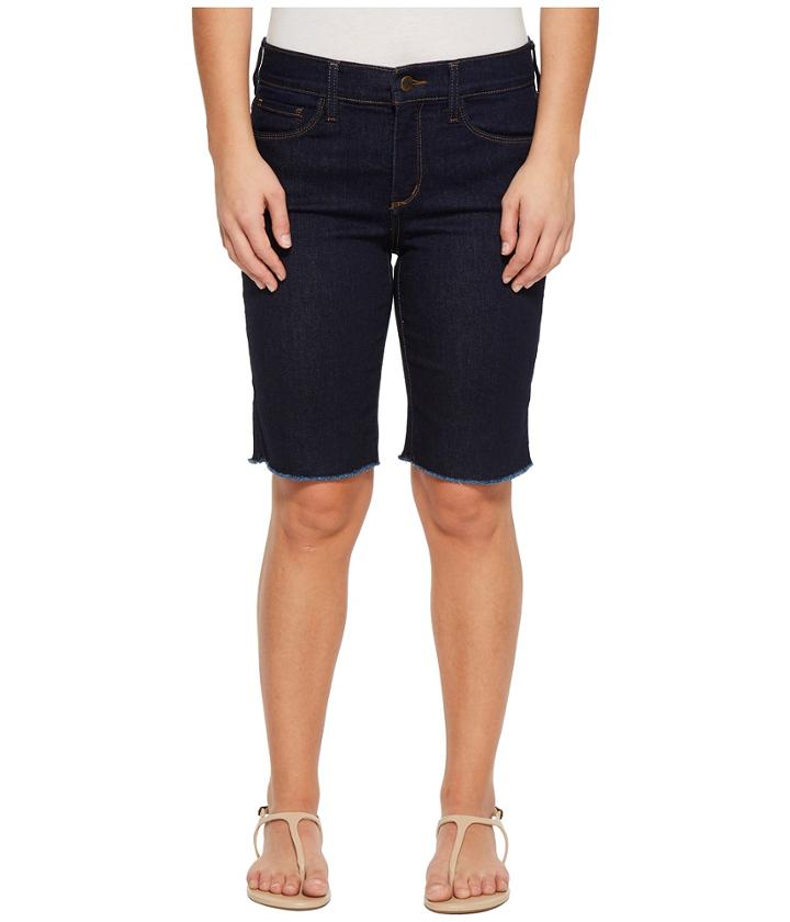 Nydj Petite - Petite Briella Shorts W/ Fray Hem In Rinse