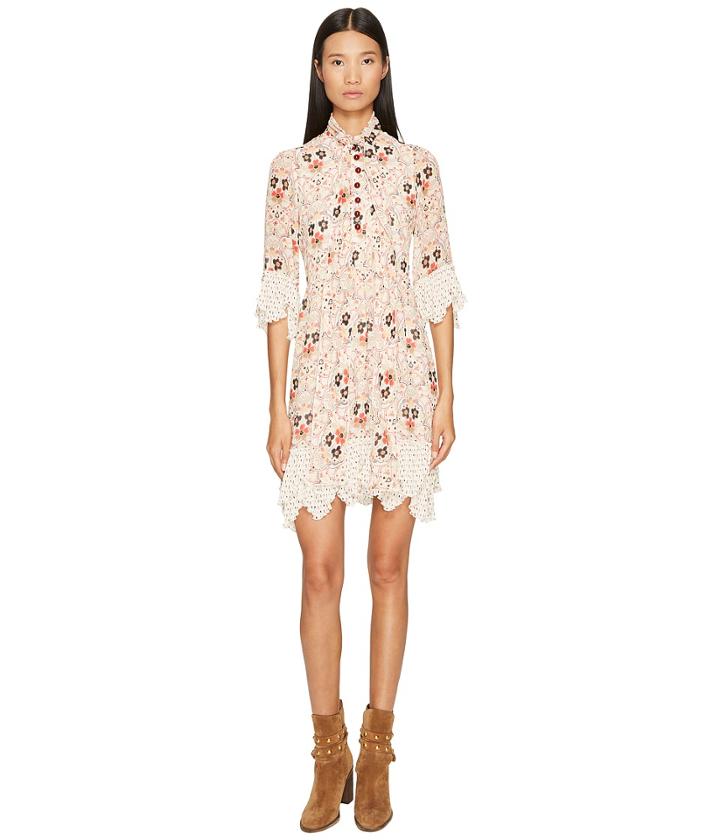 See By Chloe - Georgette Dress With Neck Tie
