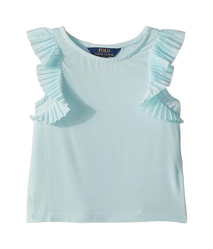 Polo Ralph Lauren Kids - Jersey Flutter-sleeve Top
