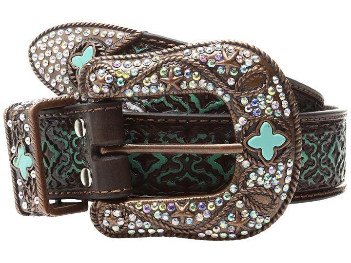 M&amp;f Western - Diamond Turquoise Embossed