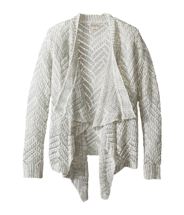 Lucky Brand Kids - Open Stitch Cardigan Sweater