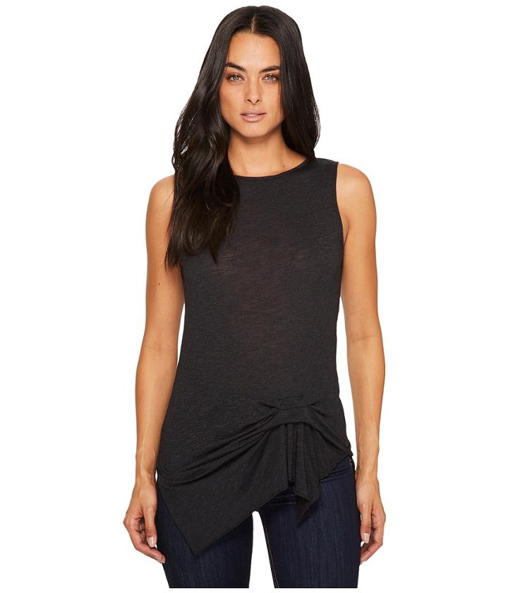 Michael Stars - Brooklyn Jersey Boat Neck Tank With Pleat