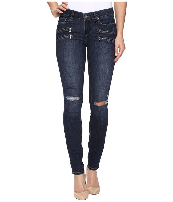 Paige - Edgemont Ultra Skinny In Aveline Destructed No Whiskers