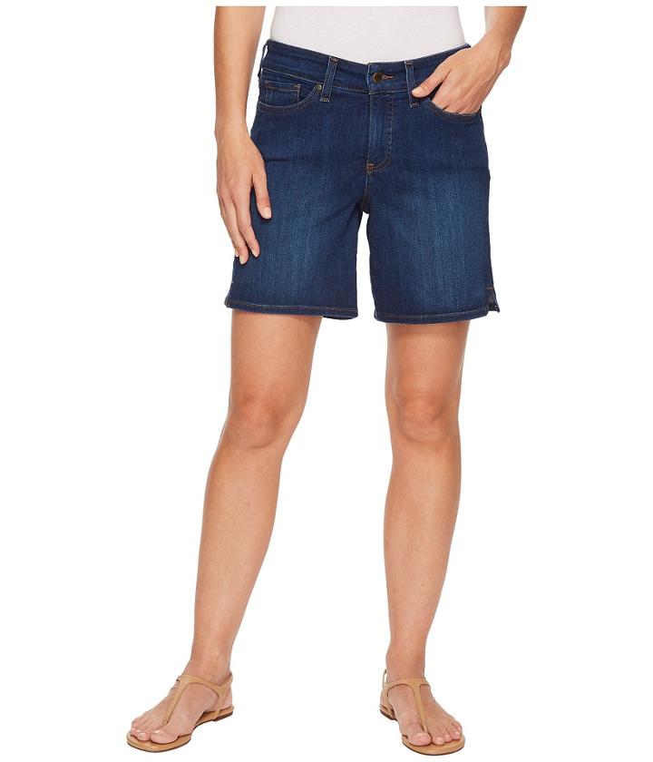 Nydj - Jenna Shorts W/ Mini Side Slit In Cooper