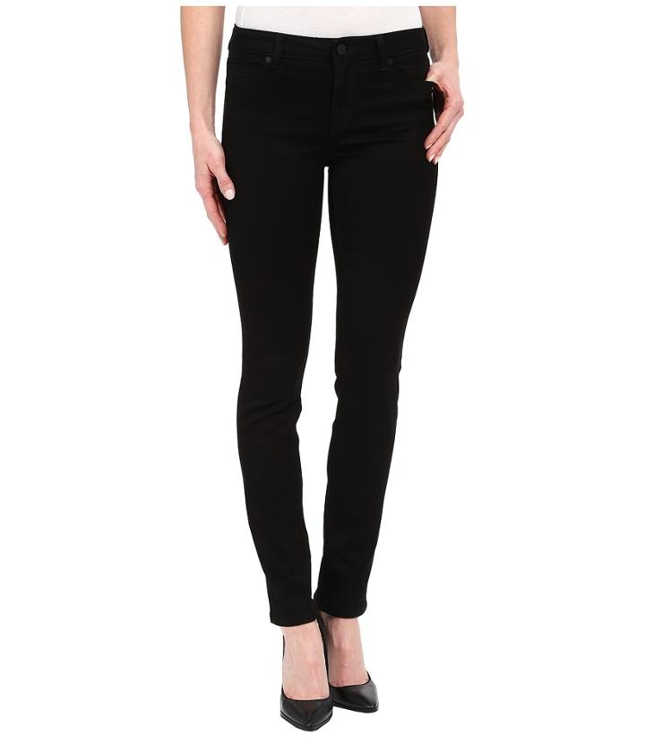 Liverpool - Abby Skinny Jeans In Overdye Black