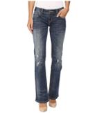 Rock And Roll Cowgirl - Low Rise Bootcut In Medium Vintage W0-8463