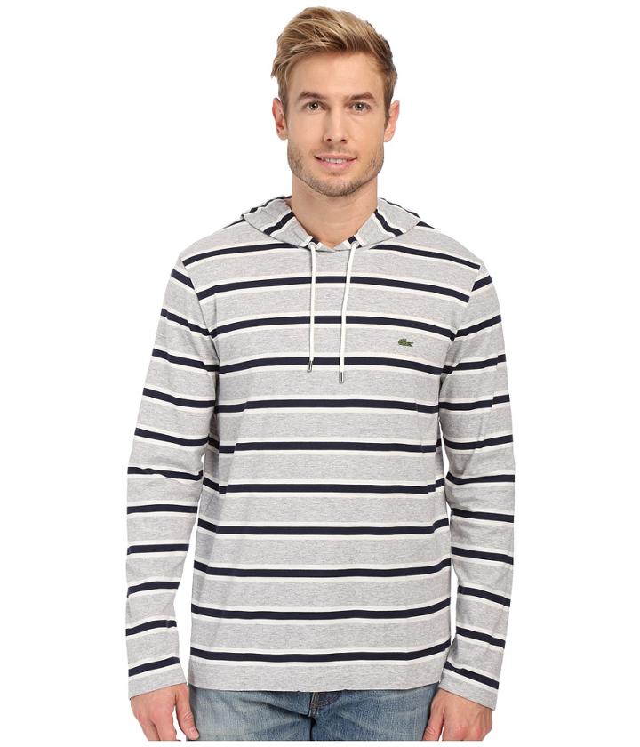 Lacoste - Pima Cotton Hooded Sweatshirt