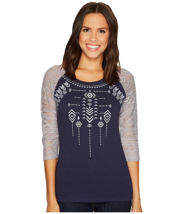 Cruel - 3/4 Raglan Lace Sleeves