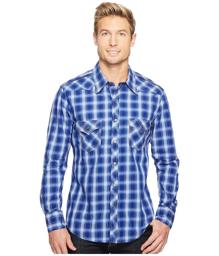 Rock And Roll Cowboy - Long Sleeve Snap B2s2058