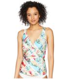 Jantzen - Vintage Tropical V-neck Tankini