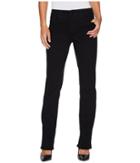 Nydj - Marilyn Straight W/ Geo Shine Back In Black