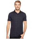 Calvin Klein - Mesh Plated Jersey Polo Shirt