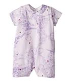 Versace Kids - Barocco Lady Bug Print Collar Romper