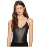 Jack By Bb Dakota - Catalin Snakeskin Ponte Thong Bodysuit