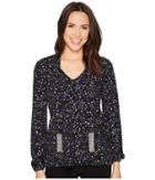 Michael Michael Kors - Shoot Star Long Sleeve Tie Top