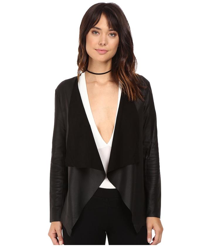 Bb Dakota - Derby Drapey Leather Jacket