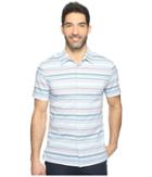 Perry Ellis - Multi Horizontal Stripe Shirt
