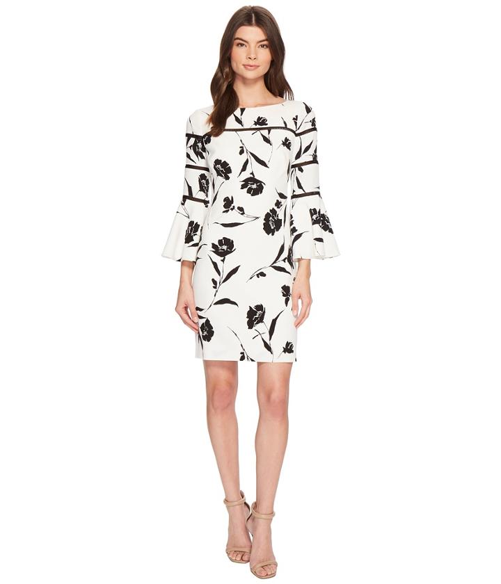 Lauren Ralph Lauren - Mina Lovers Floral Stretch Crepe Dress