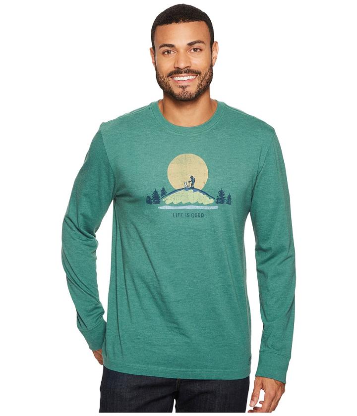 Life Is Good - Hike Vista Long Sleeve Crusher Tee