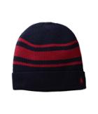 Polo Ralph Lauren - Cashmere Blend Rugby Stripe Cuff Hat