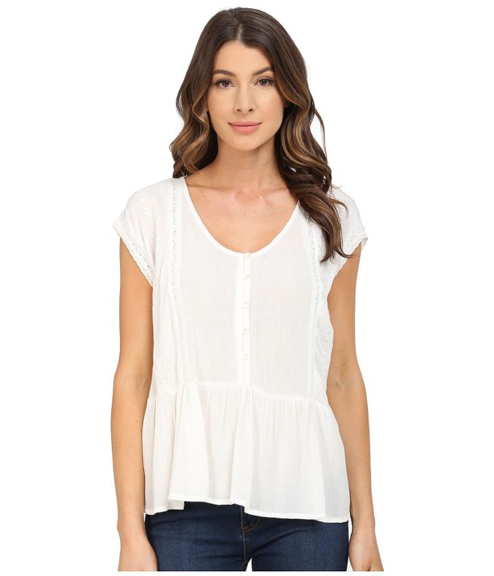 Bobeau - Embrodiered Blouse