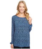 Michael Michael Kors - Textured Bayeux Long Sleeve Top