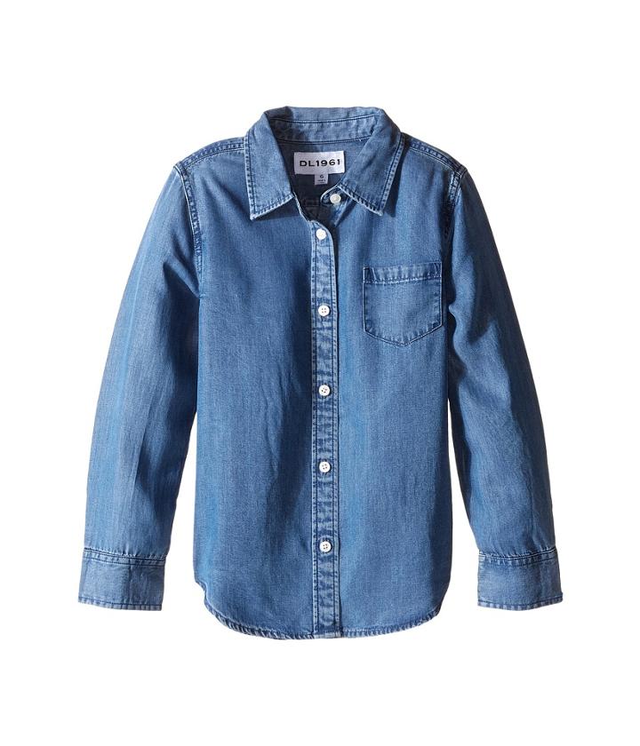 Dl1961 Kids - Olivia Soft Tencel Chambray Shirt