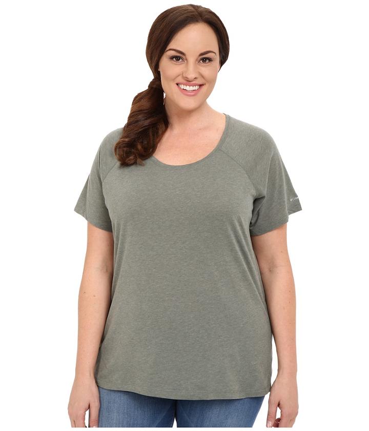 Columbia - Plus Size Silver Ridge Zerotm Short Sleeve Shirt