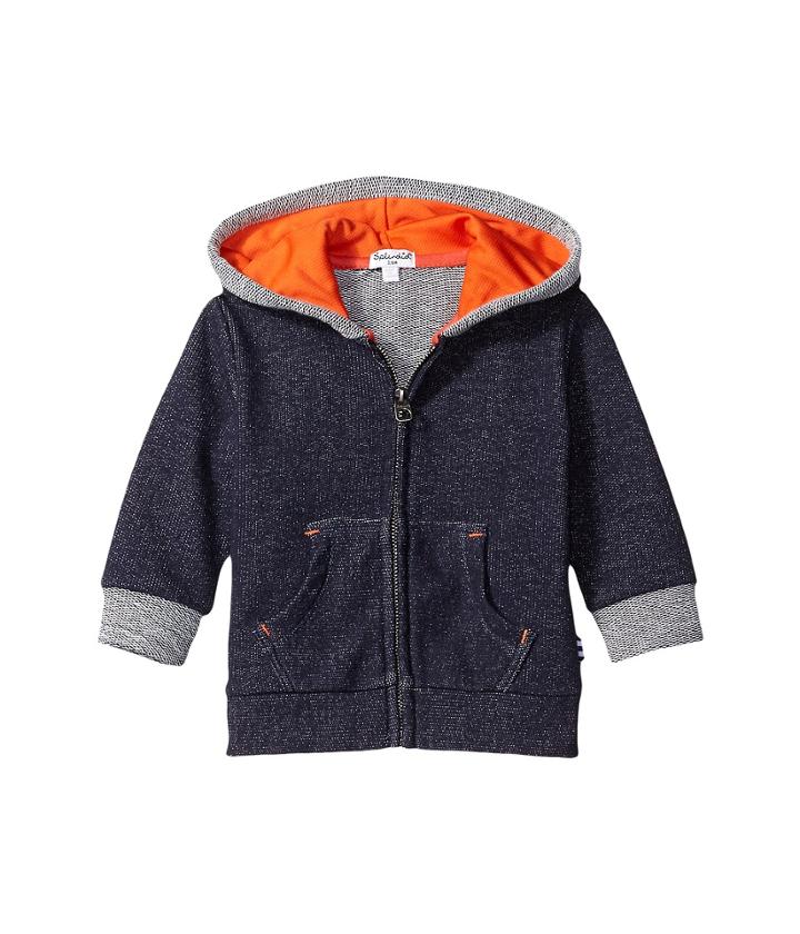 Splendid Littles - French Terry Mesh Zip-up Hoodie