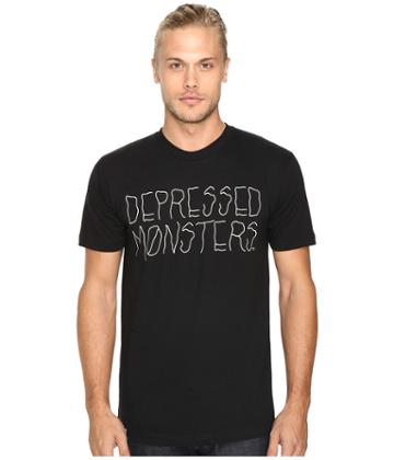 Depressed Monsters - Logo Squiggly Tee