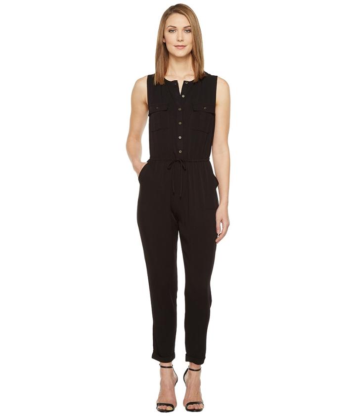 Brigitte Bailey - Ashton Sleeveless Button Up Jumpsuit