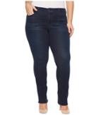 Nydj Plus Size - Plus Size Marilyn Straight Jeans In Smart Embrace Denim In Morgan