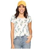 Lucky Brand - Floral Vines Tee