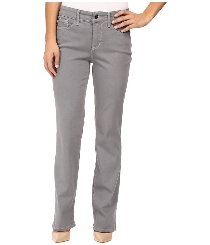 Nydj Petite - Petite Marilyn Straight Jeans In Luxury Touch Denim In Mercury