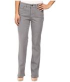 Nydj Petite - Petite Marilyn Straight Jeans In Luxury Touch Denim In Mercury