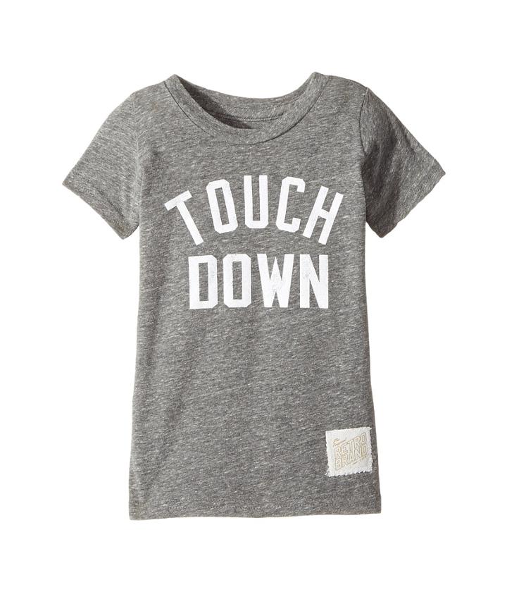 The Original Retro Brand Kids - Touchdown Short Sleeve Tri-blend Tee