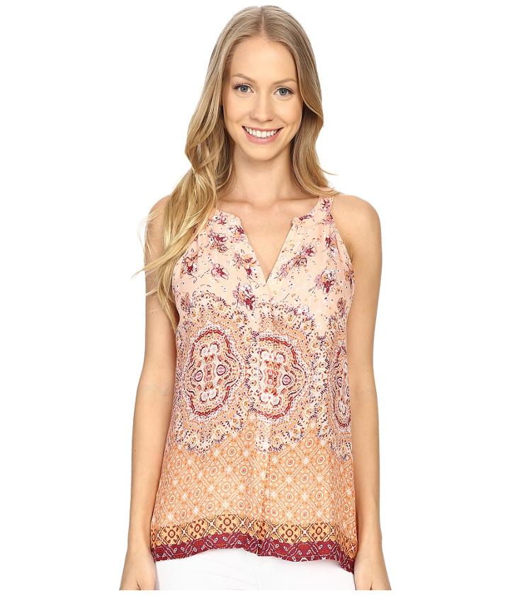 Sanctuary - Collage Shell Top