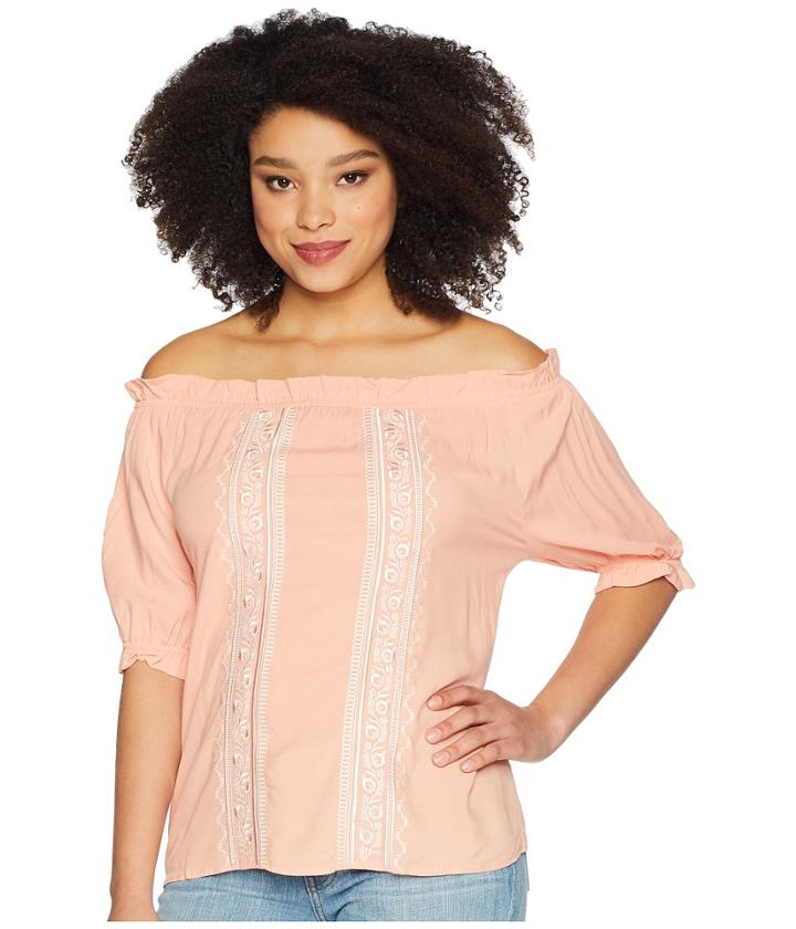 Cruel - Rayon Off The Shoulder Top