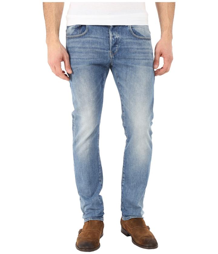 G-star - 3302 Slim In Humber Stretch Denim Light Aged