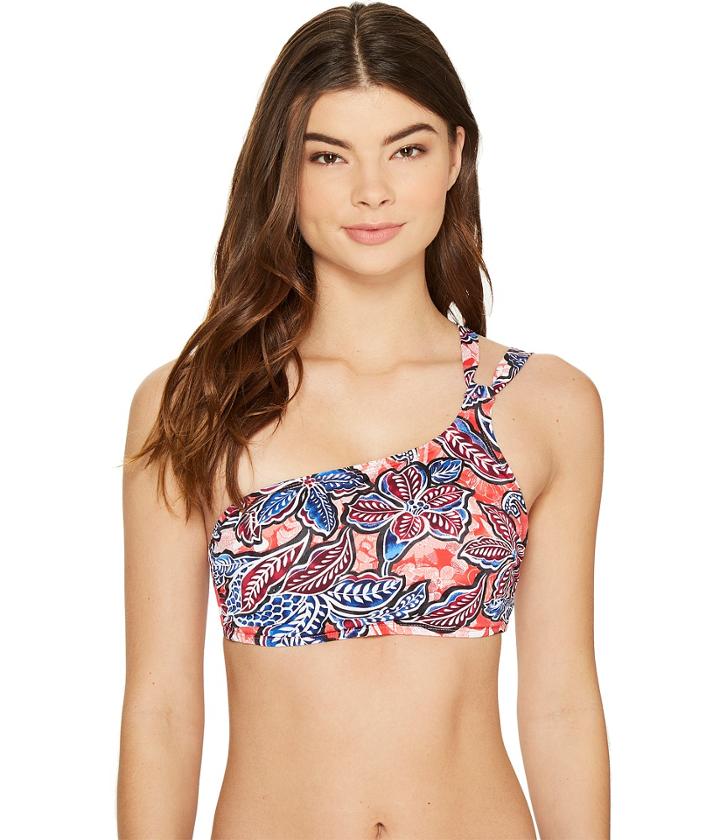 Tommy Bahama - Java Blossom One-shoulder Bikini Top