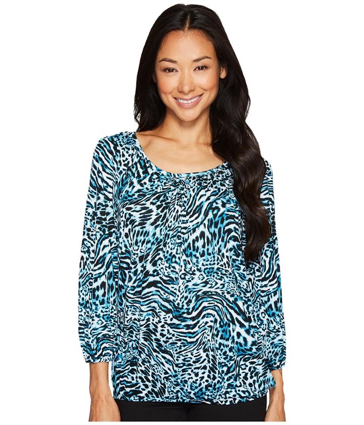 Michael Michael Kors - Big Cat Peasant Top