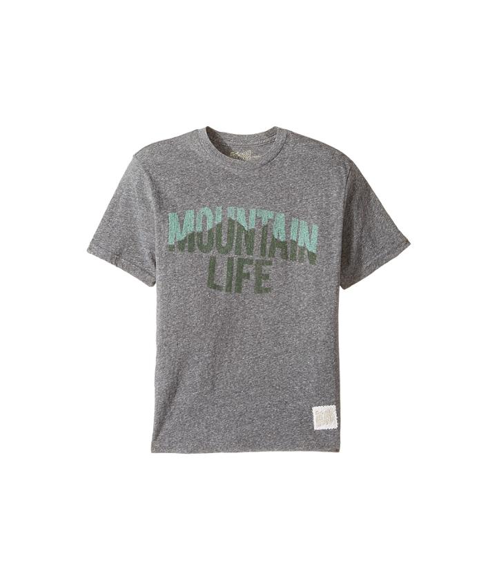 The Original Retro Brand Kids - Mountain Life Short Sleeve Tri-blend Tee