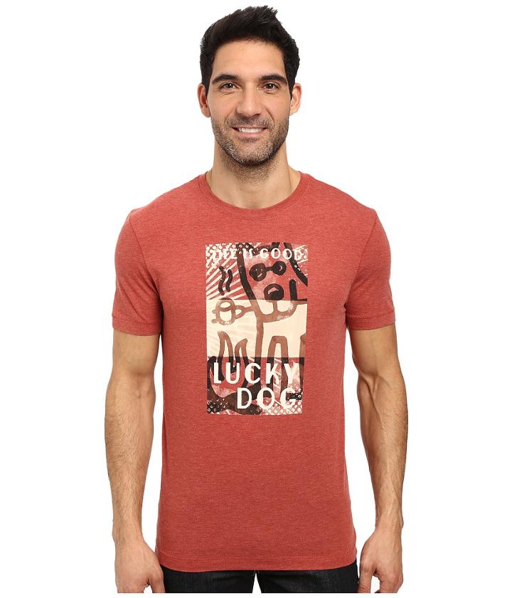 Life Is Good - Lucky Dog Cool Tee