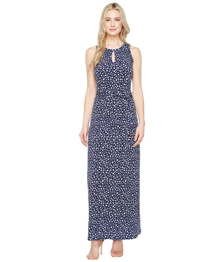 Michael Michael Kors - Clara Print Belted Maxi