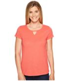Toad&amp;co - Palmilla Cut Out Short Sleeve Tee