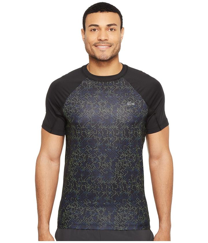 Lacoste - Performance All Over Print Ultra Dry Tee
