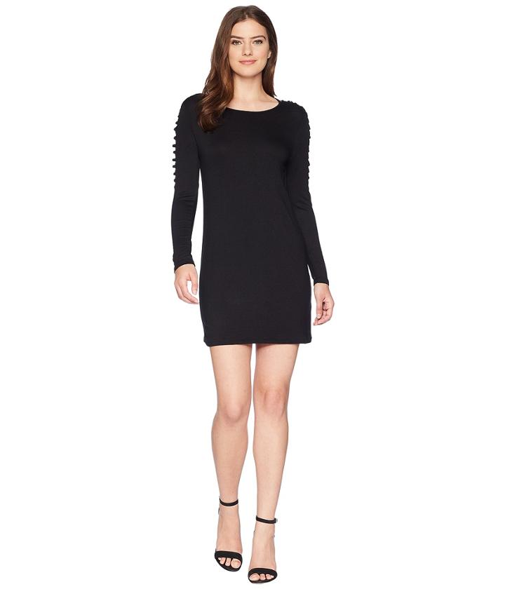 Kensie - French Terry Crosshatch Sleeve Dress Ks4k990s